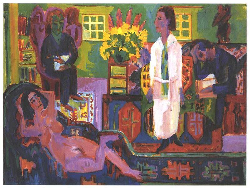 Modern Boheme, Ernst Ludwig Kirchner